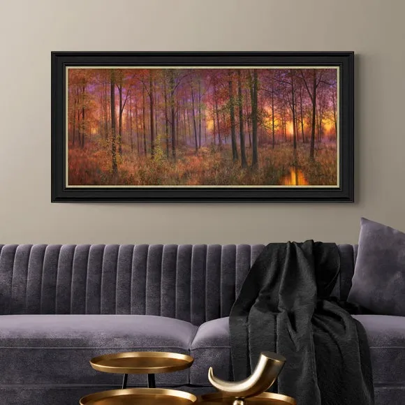 Artko Golden Coppice Dawn by Bill Makinson Framed Print