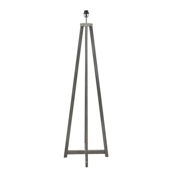 Whitby Wood Tapered 4 Post Floor Lamp 2