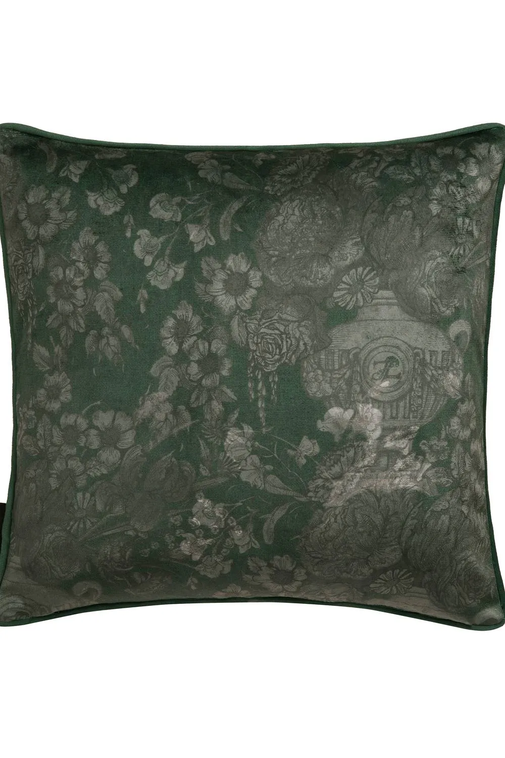 Laurence Llewelyn-Bowen 'Tuscan Holiday' Velvet Filled Cushion in Mustard 3