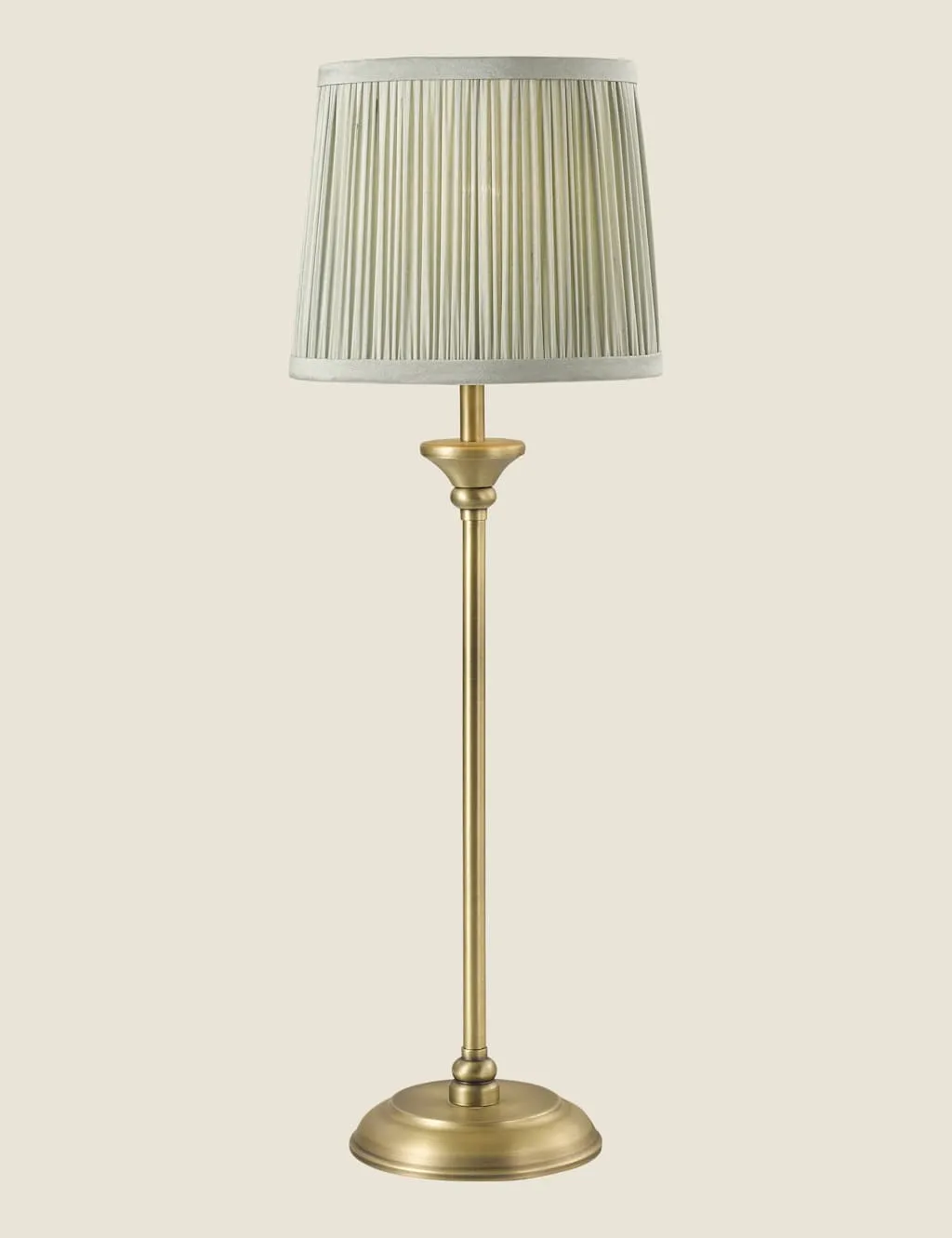 Laura Ashley Hemsley Touch Table Lamp Antique Brass