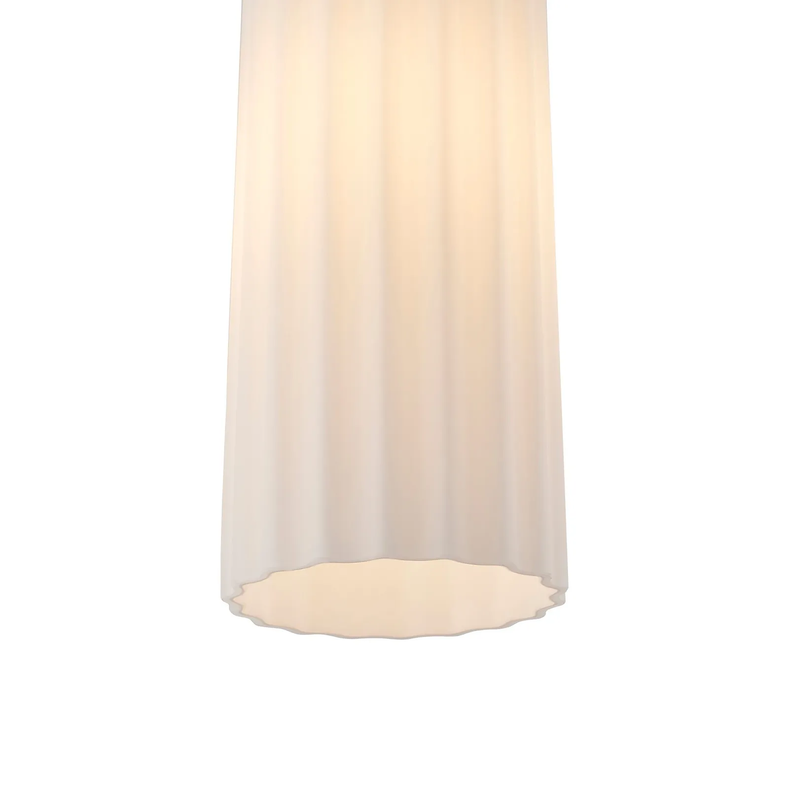 Nordlux Miella Pendant Light Opal White Glass Dining Room E27 Mains 5
