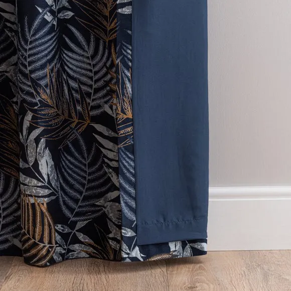 Leaf Jacquard Eyelet Curtains 6