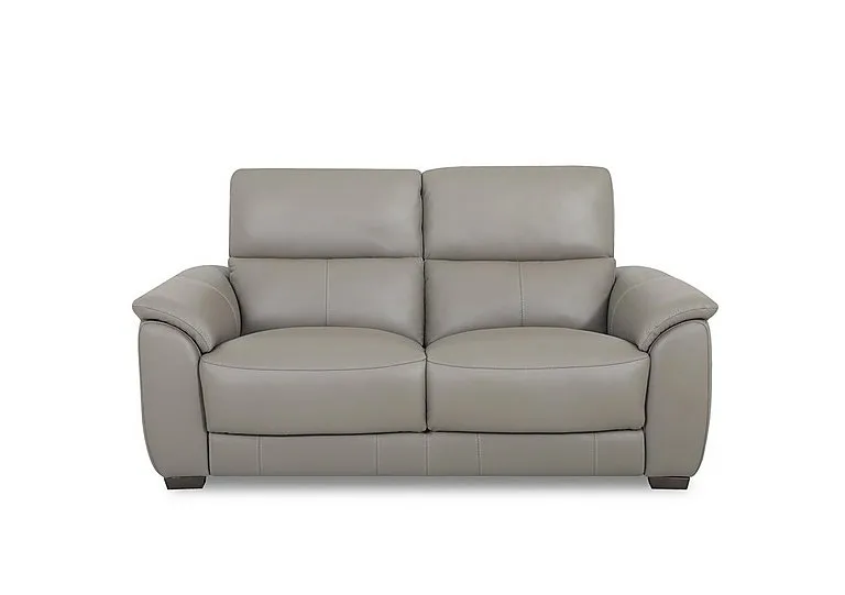 Saffron Leather 2 Seater Sofa - BV Elephant