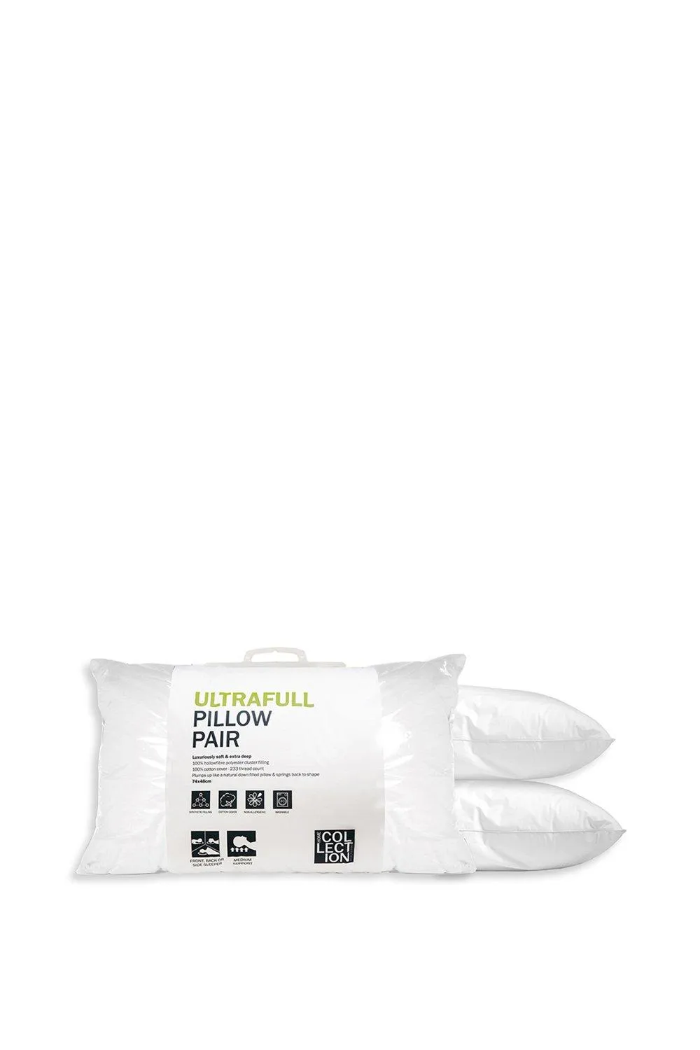 Ultrafill Polyester Pillow Pair