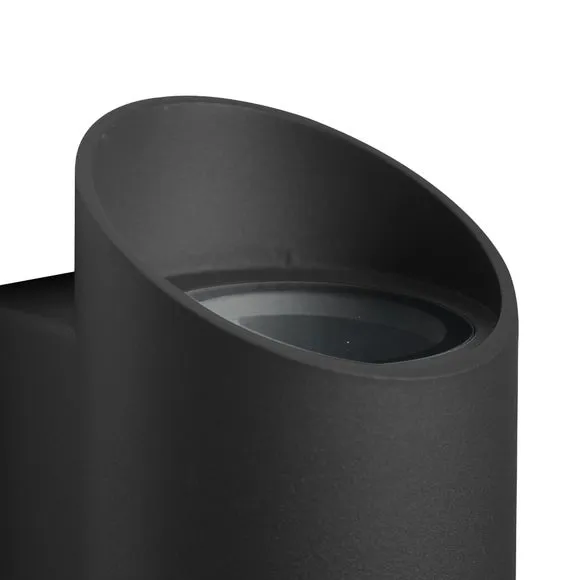 Nordlux Nico Round 22 - Wall light - Black, Black 3