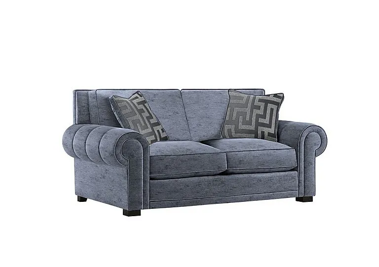 Ambassador Medium 2 Seater Classic Back Sofa - Anthracite