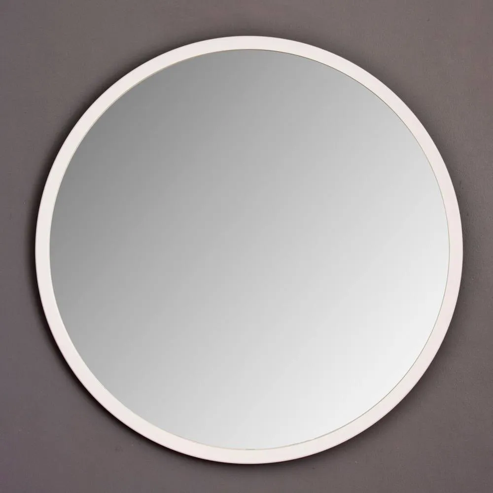 Yearn Mirrors Round wall mirror white 50cm 2