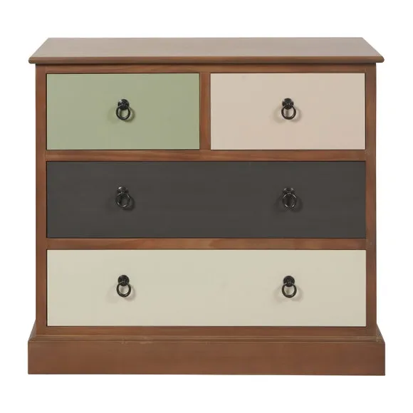 Pacific Loft 4 Drawer Chest, Pine 2