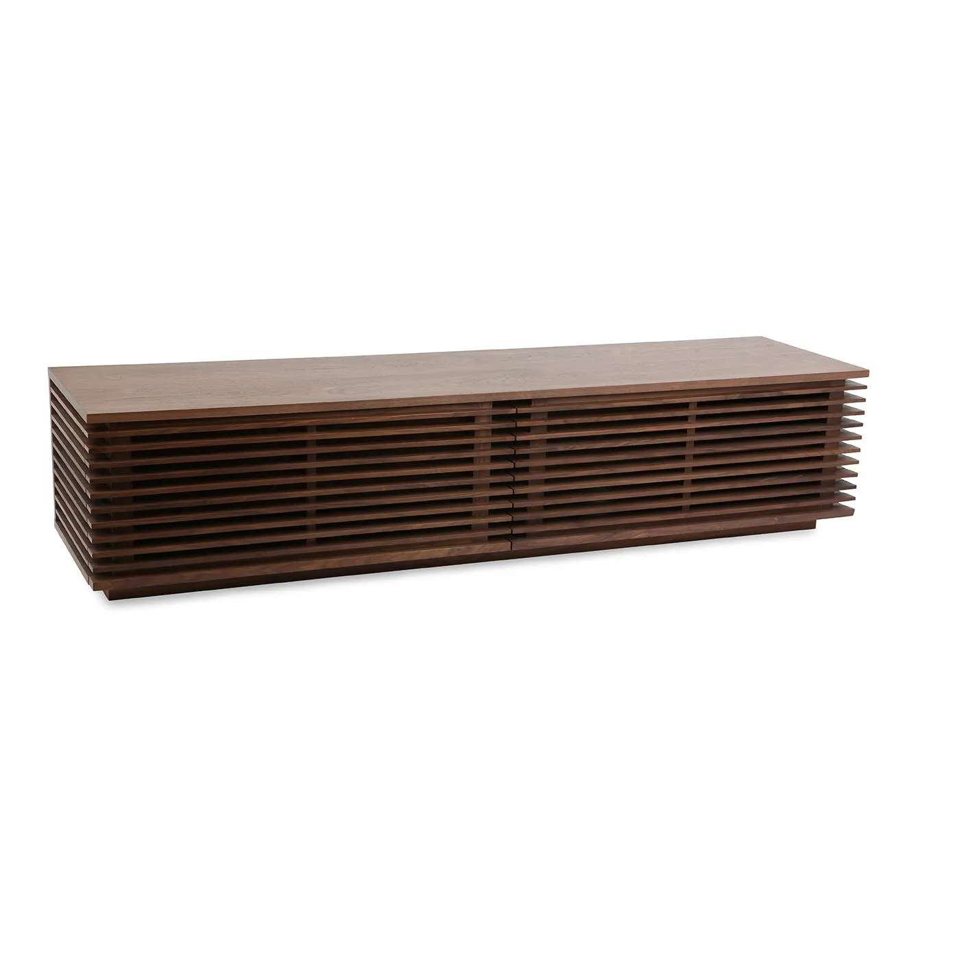 Heal's Verona TV Unit Wide Walnut 2