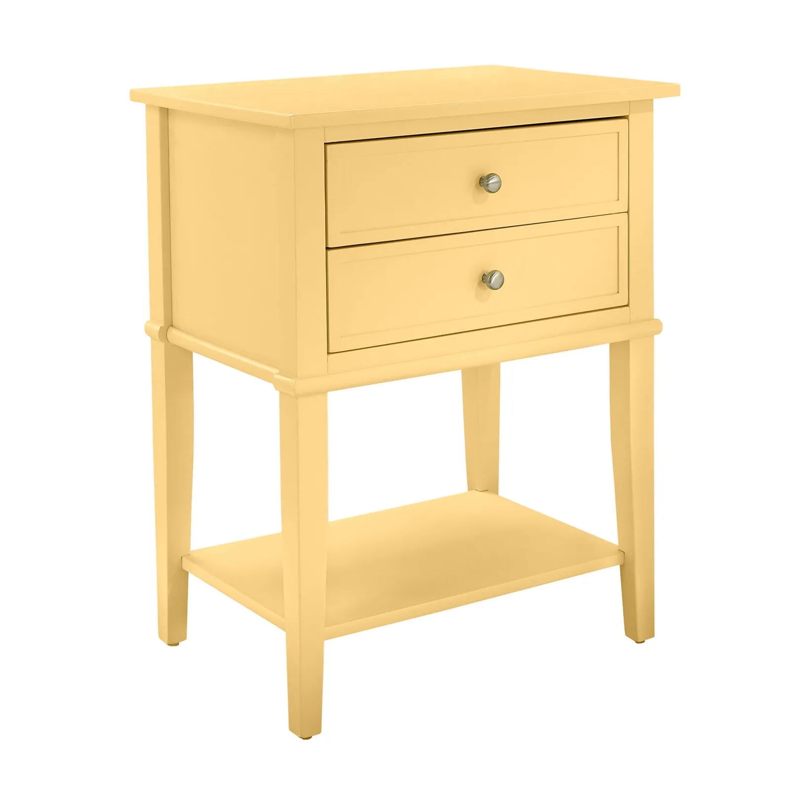 Franklin Bedside Table Yellow