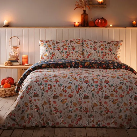 Gnomes and Friends Duvet Cover & Pillowcase Set 1