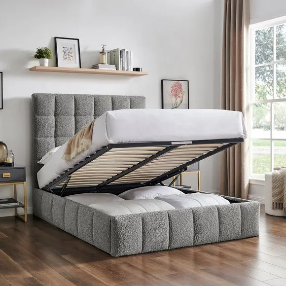 Limelight Starla Ottoman Bed Frame, Boucle 3