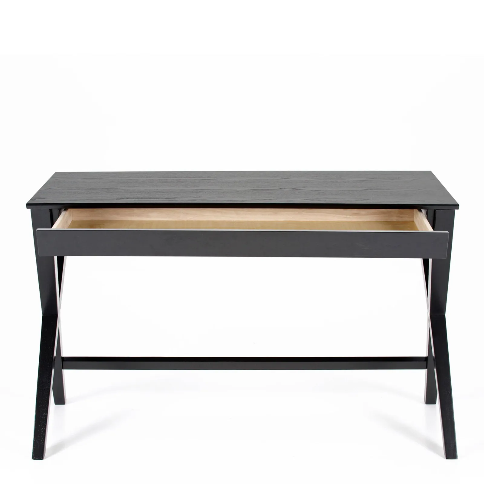 Furniture To Go Writex Desk 1 Drawer in Black 3