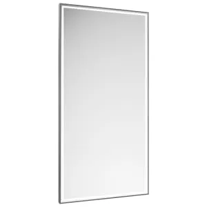 Melford Melford Anthracite LED Mirror with Demister - 800 x 500mm