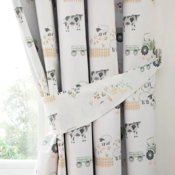 Farmyard Friends Eyelet Curtains 4