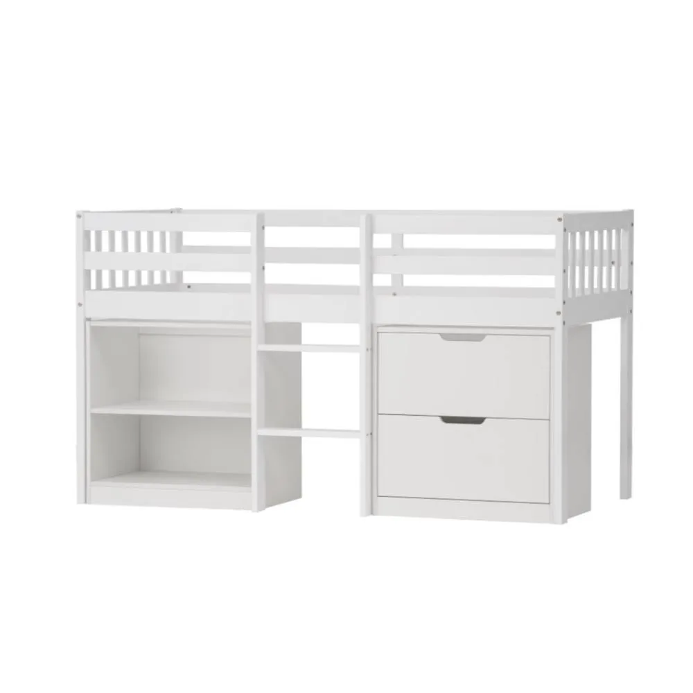 Nöa and Nani Jens Sleepstation Shorty Cabin Bed in White 4
