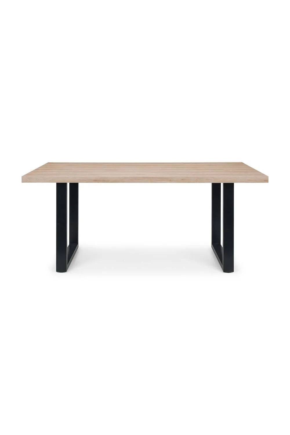 Julian Bowen Berwick Rectangular 4-6 Seater Dining Table in Light Oak 4