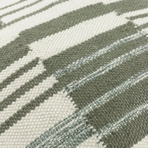 Torode Woven Striped Square Cushion 2