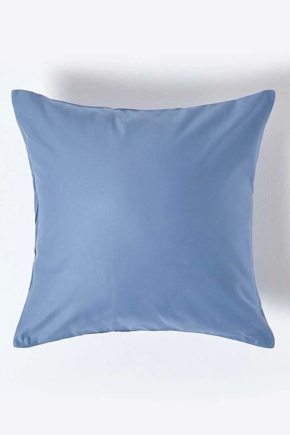 Homescapes Continental Egyptian Cotton Pillowcase 1000 TC, 40 x 40 cm in Blue 1