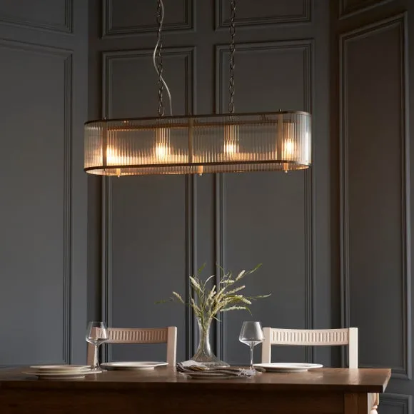 Vogue Hadley Modern 4 Light Adjustable Pendant Light