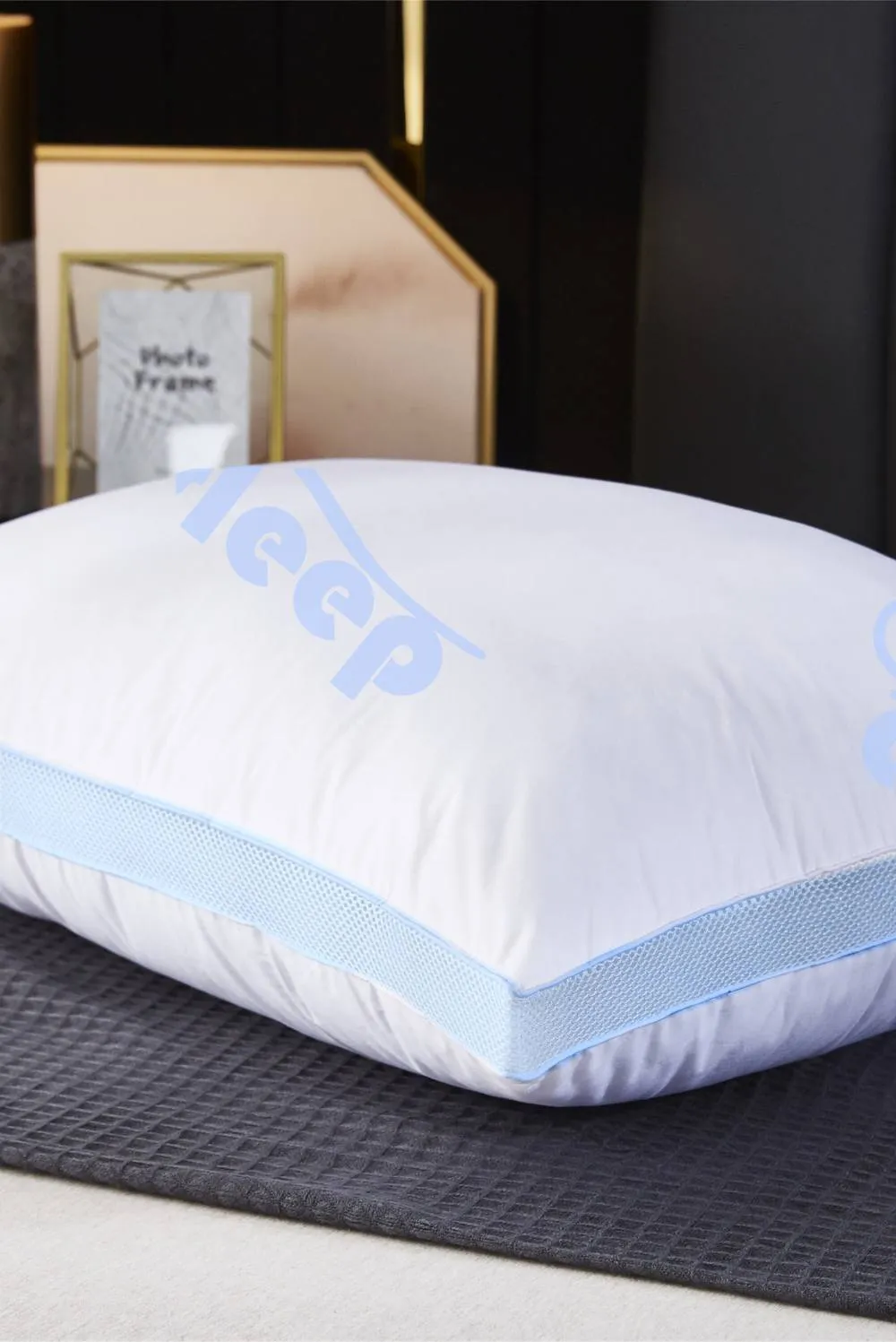Ezysleep Air Flow Technology Memory Foam Pillow - Pillow Pair, White