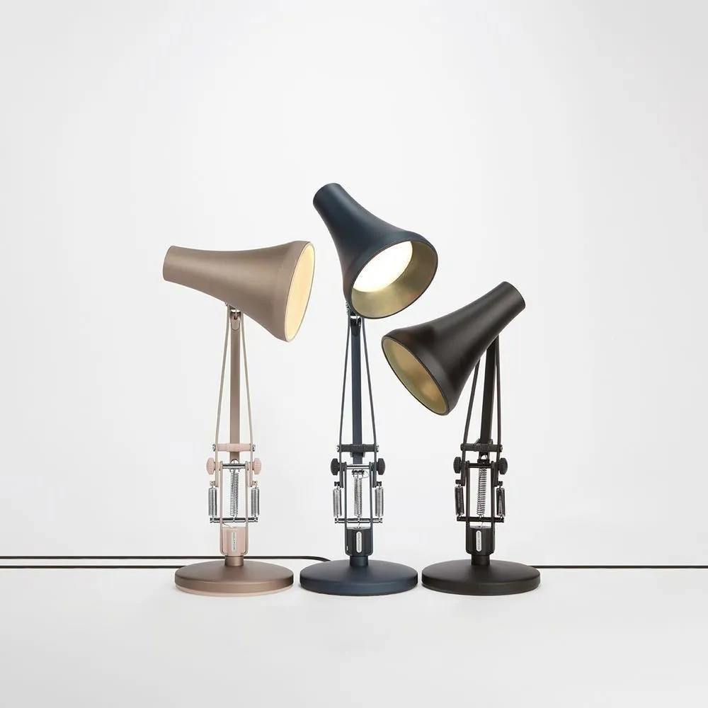 Anglepoise 90 Mini Mini Desk Lamp Carbon Black and Black 4