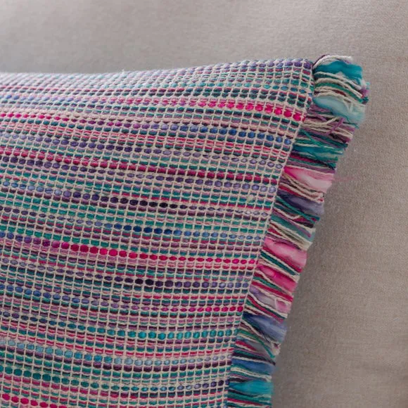 Ava Fringe Cotton Rectangle Cushion 6