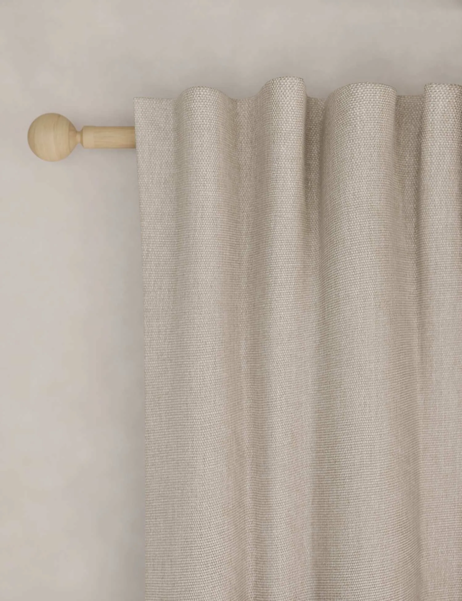 M&S Brushed Multiway Blackout Curtains Champagne