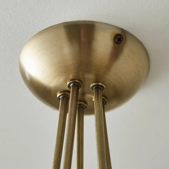 Paris 5 Light Semi Flush Ceiling Light 4
