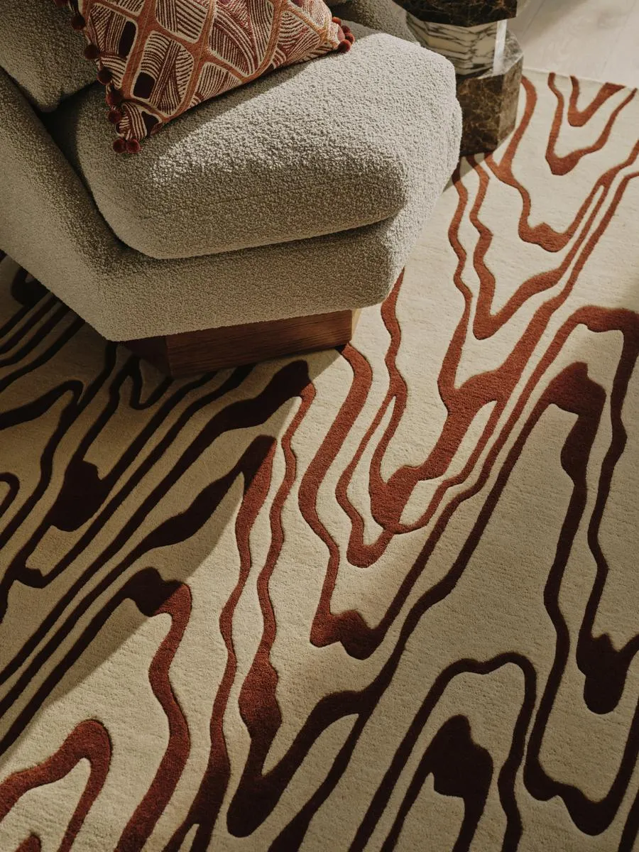Griffiths Rug Rust, 170 x 240cm