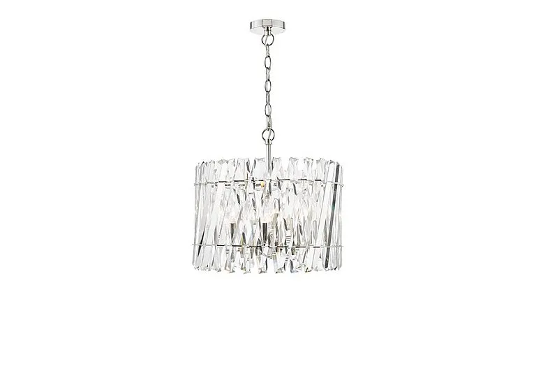 Cruzado 6 Light Pendant - Nickel