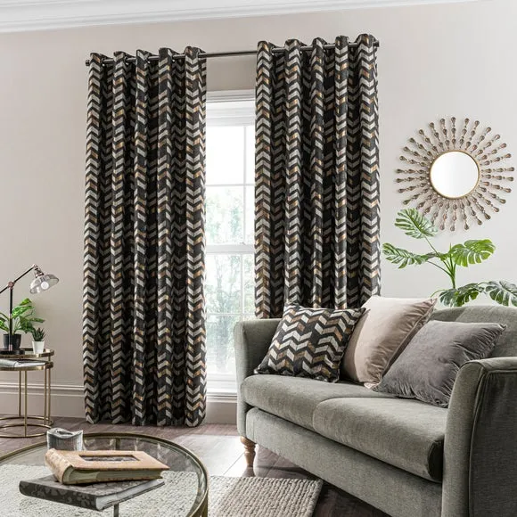 Zena Eyelet Curtains 2