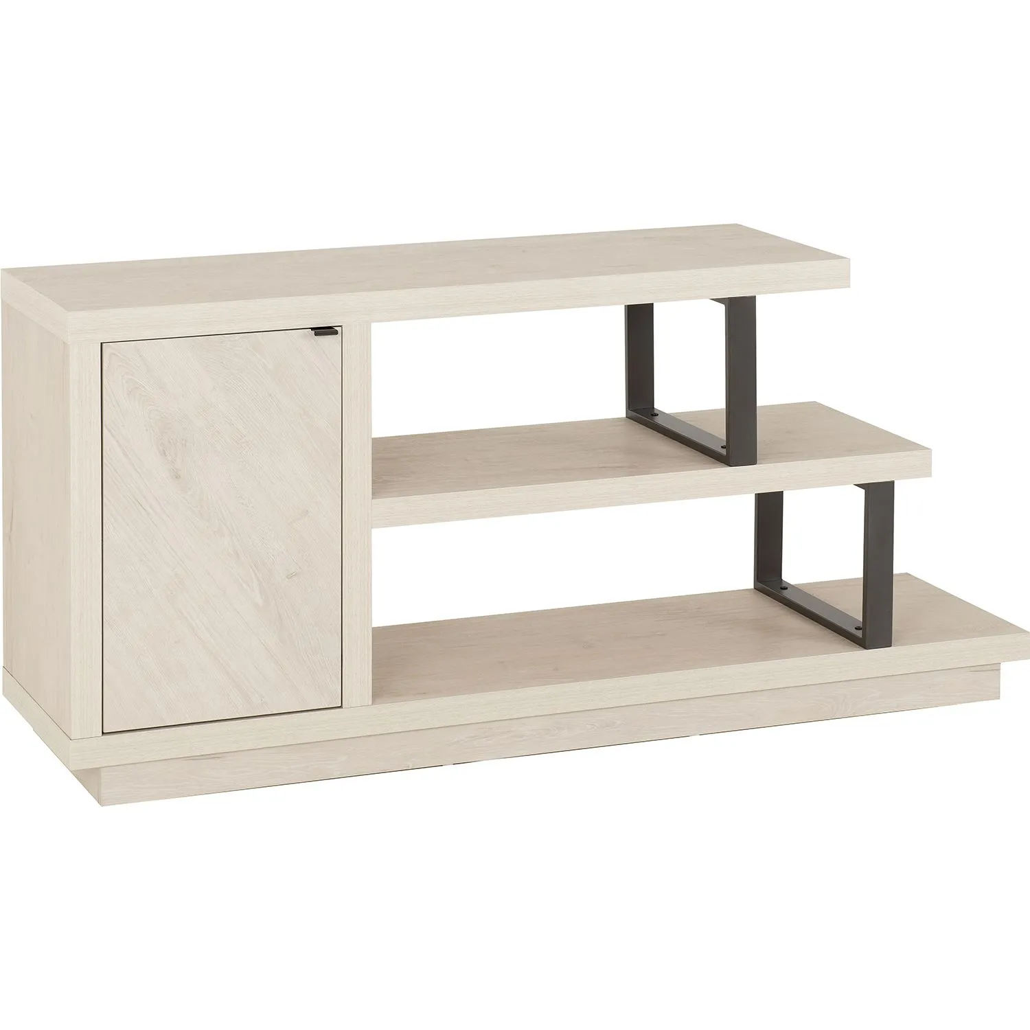 Seconique Turin TV Stand in Light Oak 2
