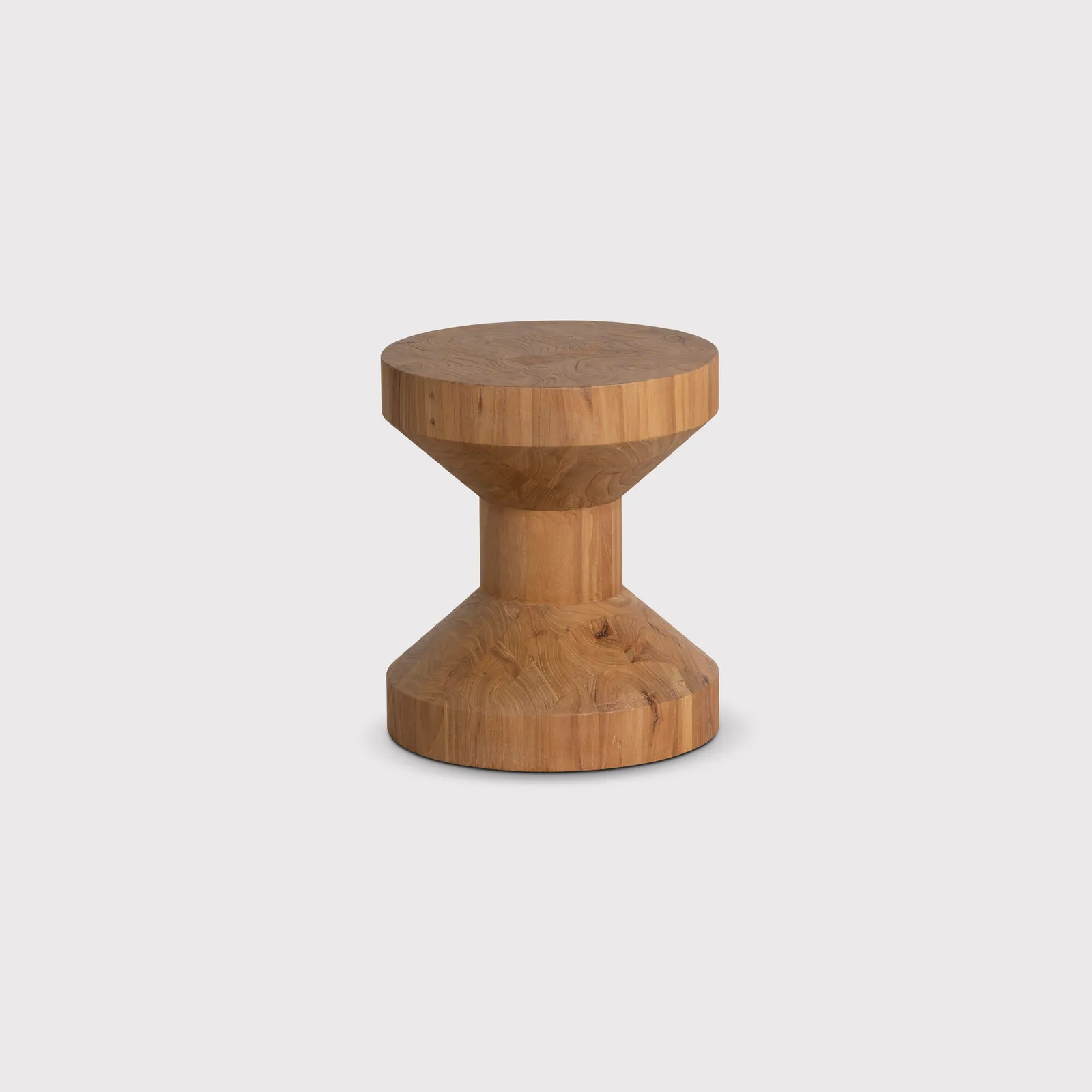 Carver Coffee Table 35x35cm, Round Wood | Barker & Stonehouse