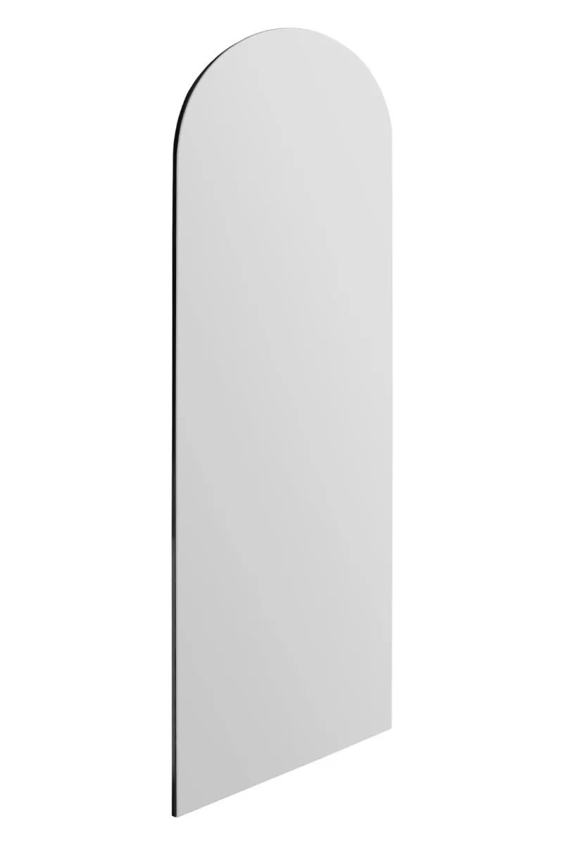 MirrorOutlet Frameless Arched Leaner/Wall Mirror 59" X 20" (150CM X 50CM) in Silver 4