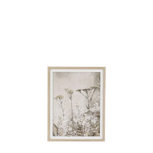 Cedar and Sage Minimalist Floral Framed Canvas 4
