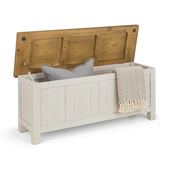 Caleb Wooden Storage Bench 6
