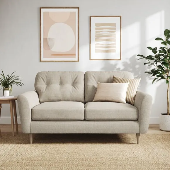 Sven Chunky Tonal Weave 2 Seater Sofa 1