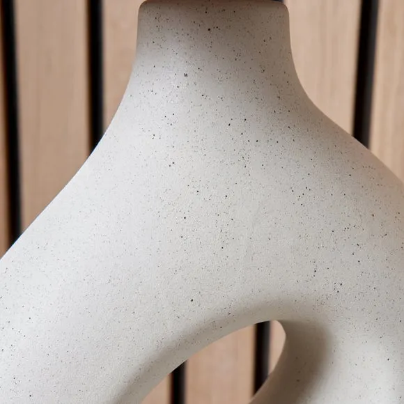 Ulla Monochrome Organic Ceramic Table Lamp 2
