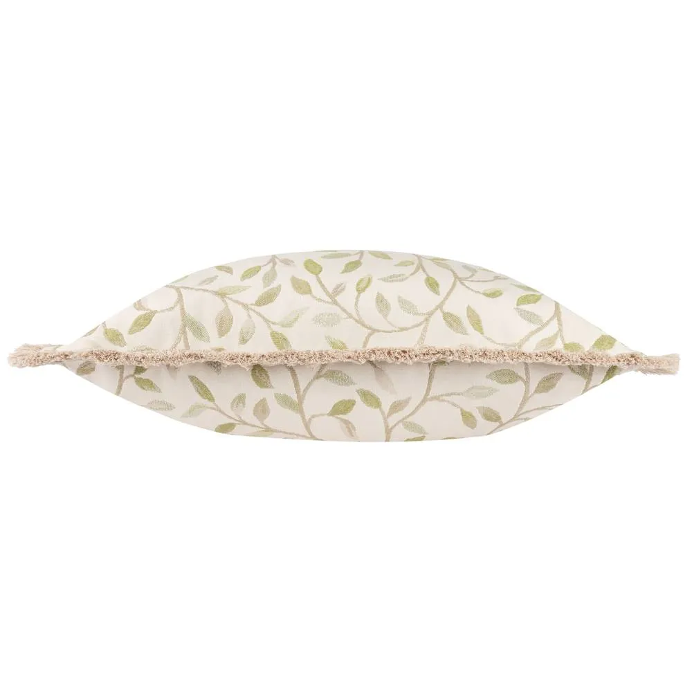 Voyage Maison Cervino Jacquard Cushion in Green 3