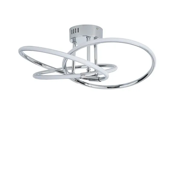 Rhona LED Semi Flush Ceiling Light 5