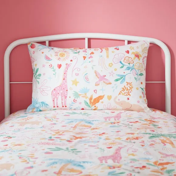 Jungle Fun Duvet Cover and Pillowcase Set 2