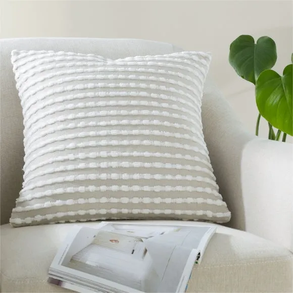 Catherine Lansfield Stab Stitch Cushion