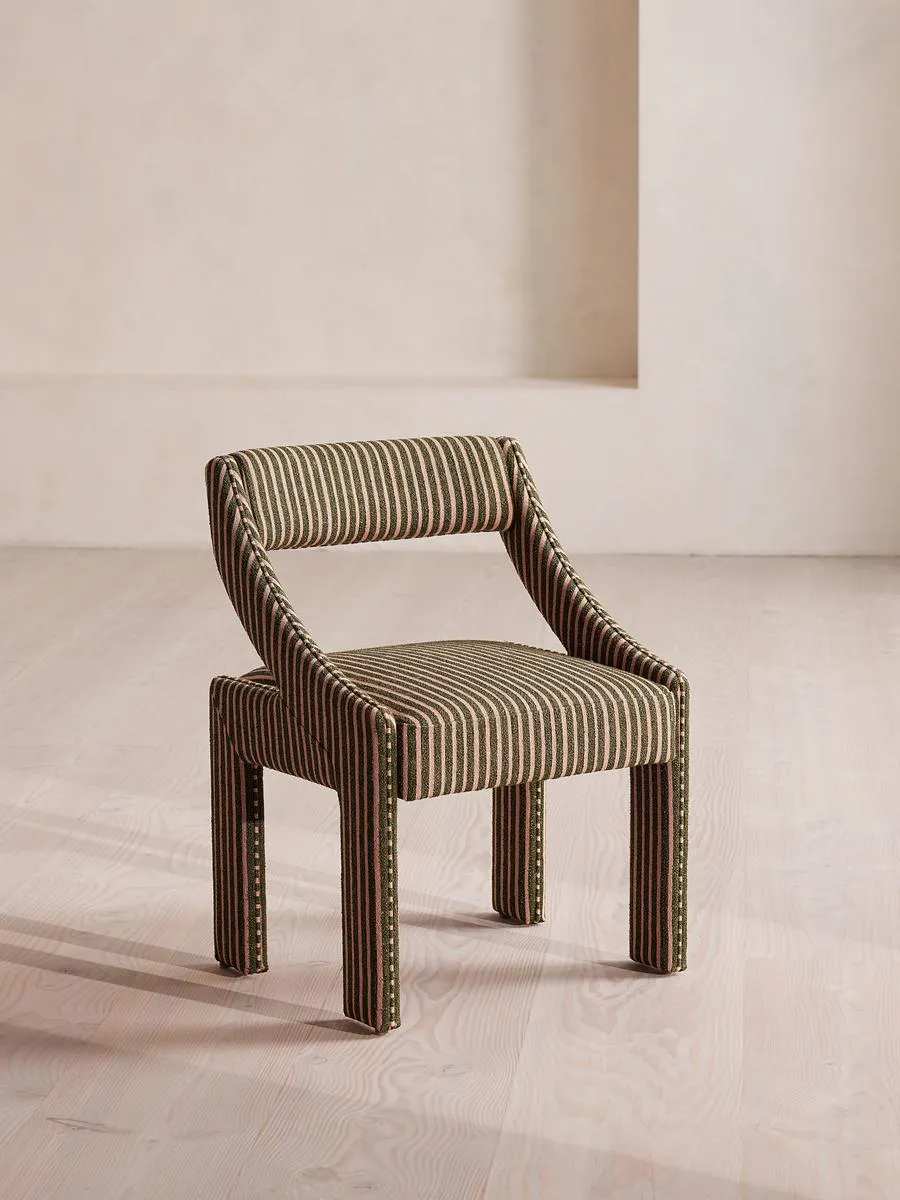 Laurie Dining Chair, Wimpole Stripe