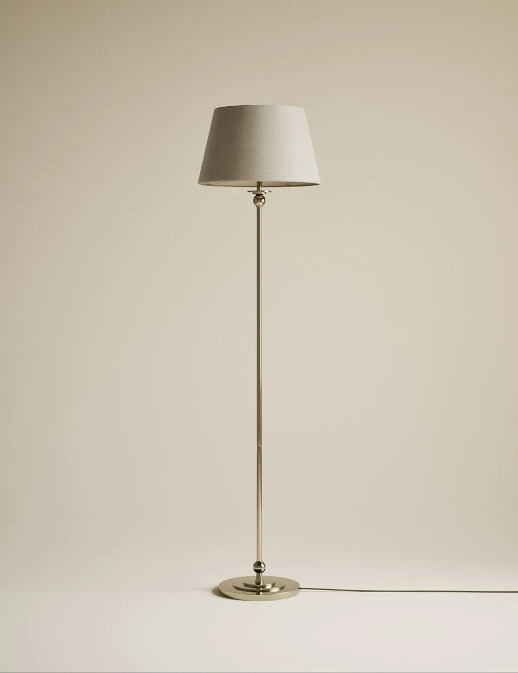 M&S Blair Floor Lamp Antique Brass