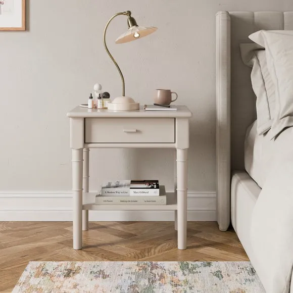 Dulcie 1 Drawer Bedside Table
