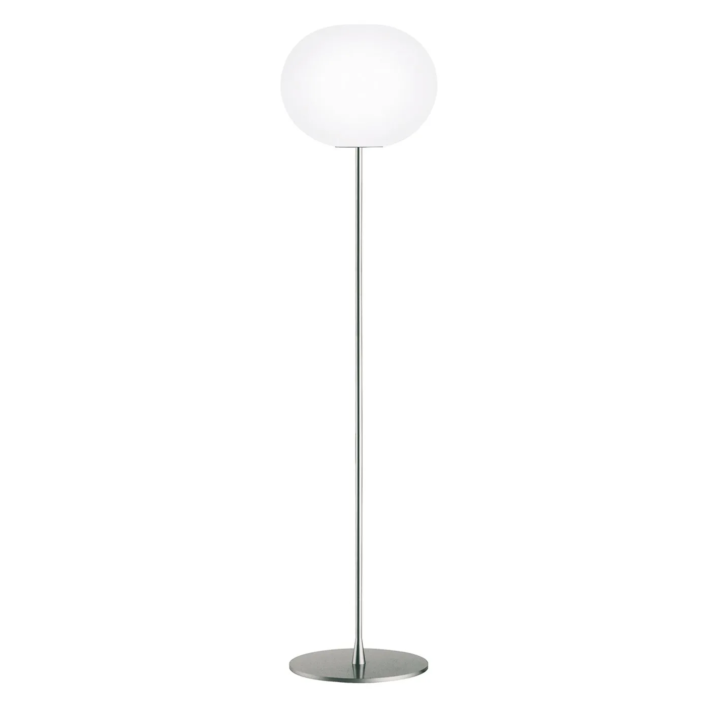 Flos Glo-Ball F2 Floor Lamp Silver 1