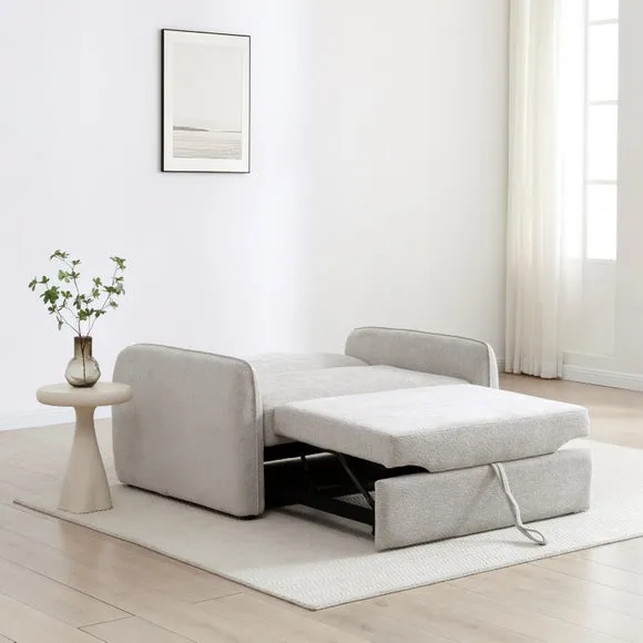Cayla Chenille Small Double Pop Up Sofa Bed 4