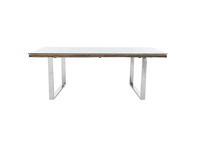 Chennai Dining Table with U-Shaped Legs - 180-cm