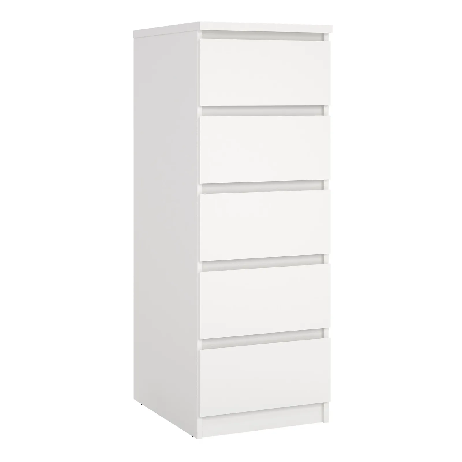 Furniture To Go Naia Narrow Chest of 5 Drawers in Natural